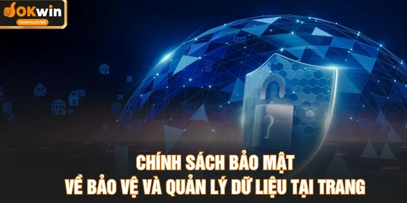 Chính sách bảo mật về bảo vệ và quản lý dữ liệu tại trang