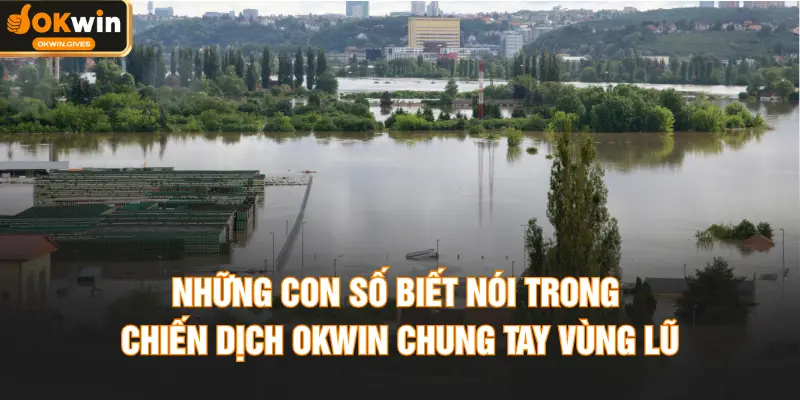 Những con số biết nói trong chiến dịch OKWIN chung tay vùng lũ