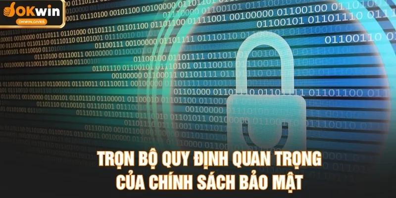 Trọn bộ quy định quan trọng của chính sách bảo mật